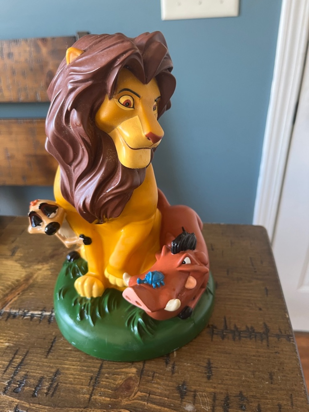 Disney Lion King Simba, Timon & Pumbaa Figure - Yellow, Brown, Green, Pink, Blue